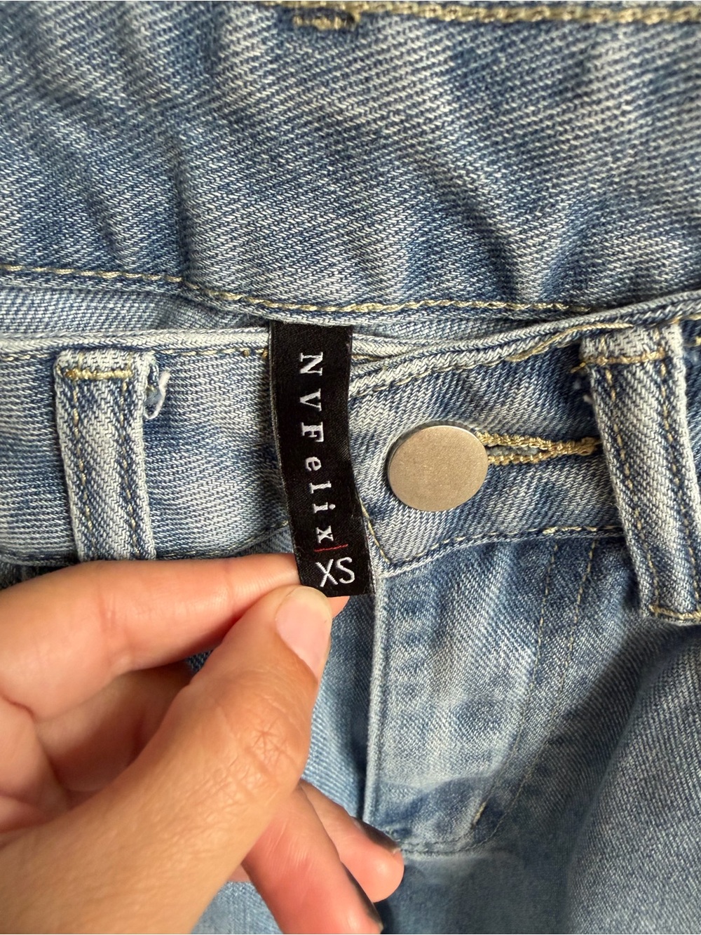 NVFelix Straight Cut Denim Pants